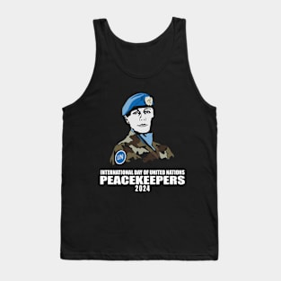 International Day of UN Peacekeepers 2024 Tank Top